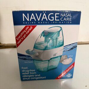 NEW Navage Nasal Irrigation Kit w/ 18 Salt Pods - NEVER USED